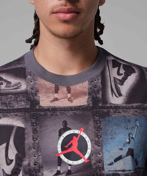 JORDAN BRAND(ジョーダンブランド)の「ジョーダン フライト クラブ メンズ プリント Tシャツ / Jordan Flight Club Men's Printed T-Shirt IF3114-133 Sail(Tシャツ/カットソー・メンズ・クリーム・2XL/M/L/XS/XL/S)」の4枚目の写真