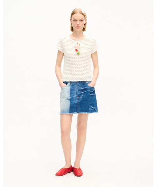 KENZO（ケンゾー）の「'KENZO Apple Pop' クロシェ トップス（その他トップス・レディース・ホワイト系その他・MEDIUM/SMALL/X-SMALL）」の5枚目の写真