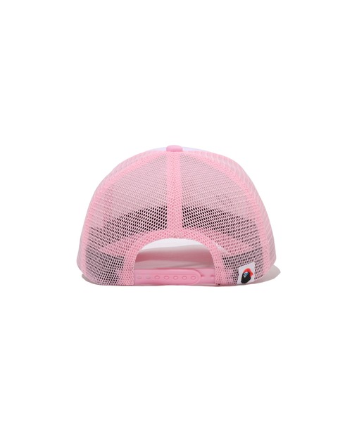 A BATHING APE(アベイシングエイプ)の「BABY MILO CROSSBONE MESH CAP(キャップ・メンズ・ブラック/パープル/ブラウン/ピンク・FREE)」の12枚目の写真