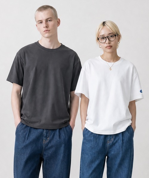rehacer（レアセル）の「rehacer TEE : 2Pack TEE / 2パック Tシャツ（Tシャツ/カットソー・メンズ・ブラック/スミクロ/ネイビー/ホワイト・MEDIUM/LARGE/X-LARGE/SMALL）」の3枚目の写真