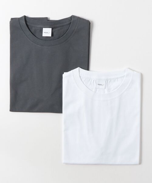 rehacer（レアセル）の「rehacer TEE : 2Pack TEE / 2パック Tシャツ（Tシャツ/カットソー・メンズ・ブラック/スミクロ/ネイビー/ホワイト・MEDIUM/LARGE/X-LARGE/SMALL）」の8枚目の写真