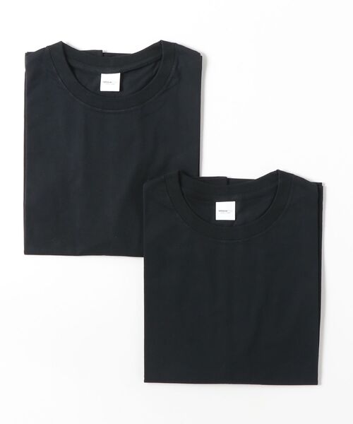 rehacer（レアセル）の「rehacer TEE : 2Pack TEE / 2パック Tシャツ（Tシャツ/カットソー・メンズ・ブラック/スミクロ/ネイビー/ホワイト・MEDIUM/LARGE/X-LARGE/SMALL）」の7枚目の写真