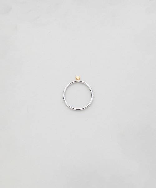 LAPUIS(ラピュイ)の「LAPUIS(ラピュイ)Petit heart ring(リング・レディース・マルチ/ゴールド・13号/11号)」の11枚目の写真