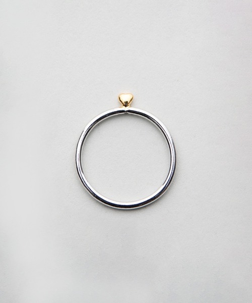 LAPUIS(ラピュイ)の「LAPUIS(ラピュイ)Petit heart ring(リング・レディース・マルチ/ゴールド・13号/11号)」の14枚目の写真
