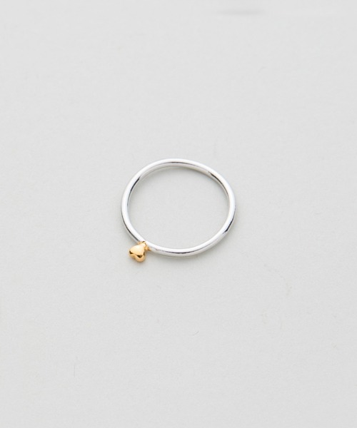LAPUIS(ラピュイ)の「LAPUIS(ラピュイ)Petit heart ring(リング・レディース・マルチ/ゴールド・13号/11号)」の13枚目の写真