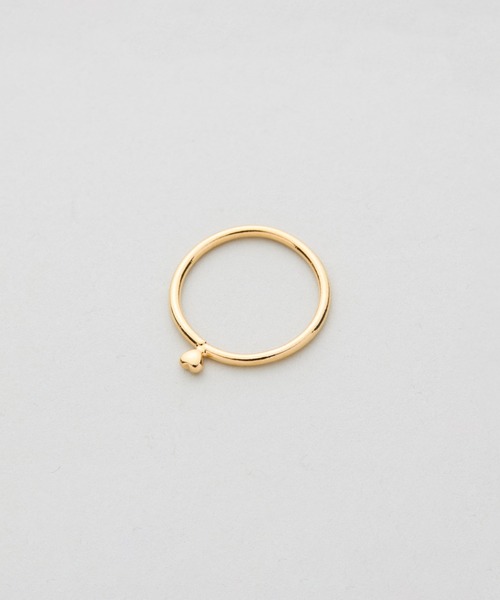 LAPUIS(ラピュイ)の「LAPUIS(ラピュイ)Petit heart ring(リング・レディース・マルチ/ゴールド・13号/11号)」の12枚目の写真