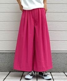 【再入荷】ギャザーワイドパンツ