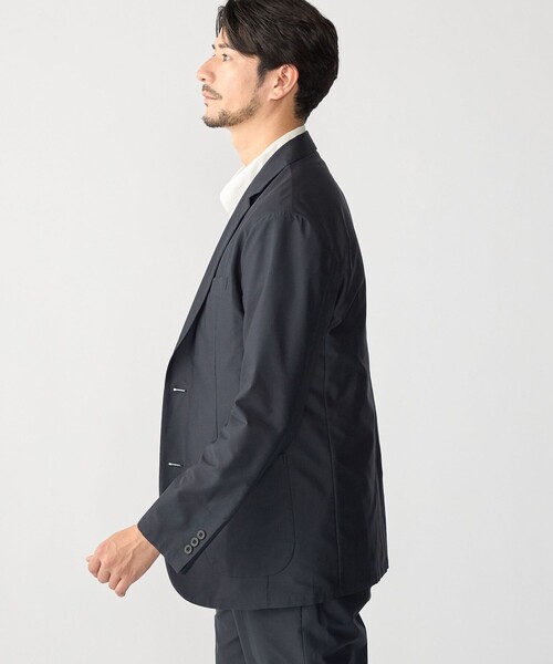 SHIPS（シップス）の「SHIPS:〈手洗い可能/吸水速乾〉ライトウェイト TEXBRID(R) ジャケット(セットアップ対応)（テーラードジャケット・メンズ・ネイビー/ブルー/チャコールグレー・X-LARGE/LARGE/MEDIUM/SMALL）」の5枚目の写真