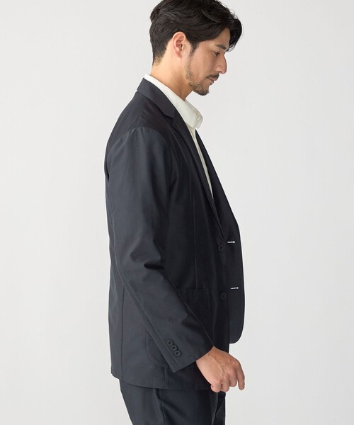 SHIPS（シップス）の「SHIPS:〈手洗い可能/吸水速乾〉ライトウェイト TEXBRID(R) ジャケット(セットアップ対応)（テーラードジャケット・メンズ・ネイビー/ブルー/チャコールグレー・X-LARGE/LARGE/MEDIUM/SMALL）」の7枚目の写真