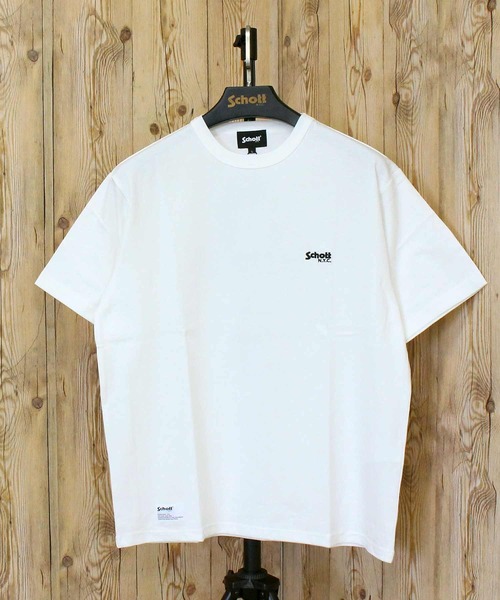 Schott(ショット)の「CHUCKY MONOCHROME T-SHIRT(Tシャツ/カットソー・メンズ・ブラック/ホワイト・XXL/L/M/XL)」の3枚目の写真