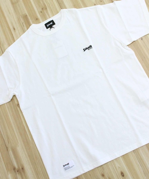 Schott(ショット)の「CHUCKY MONOCHROME T-SHIRT(Tシャツ/カットソー・メンズ・ブラック/ホワイト・XXL/L/M/XL)」の5枚目の写真