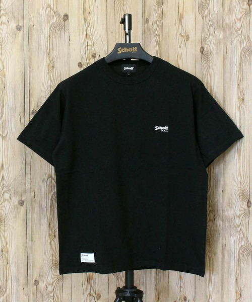 Schott(ショット)の「CHUCKY MONOCHROME T-SHIRT(Tシャツ/カットソー・メンズ・ブラック/ホワイト・XXL/L/M/XL)」の7枚目の写真
