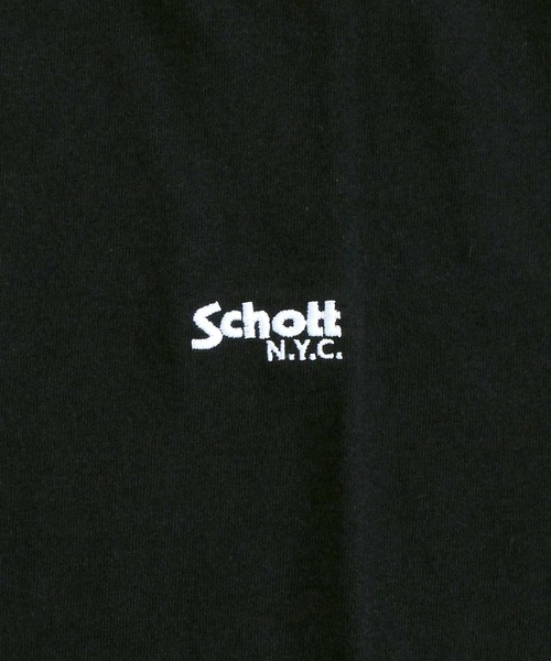 Schott(ショット)の「CHUCKY MONOCHROME T-SHIRT(Tシャツ/カットソー・メンズ・ブラック/ホワイト・XXL/L/M/XL)」の12枚目の写真