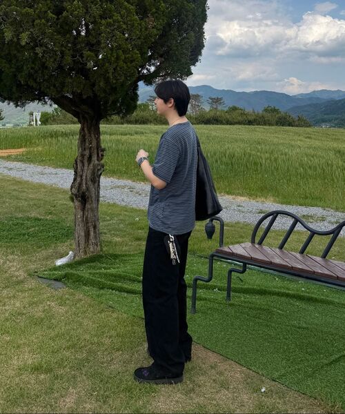 KANEITEI(カネイテイ)の「CLASSIC STRAIGHT DENIM PANTS (BLACK)(その他パンツ・レディース・ブラック・LARGE/X-LARGE/MEDIUM)」の3枚目の写真