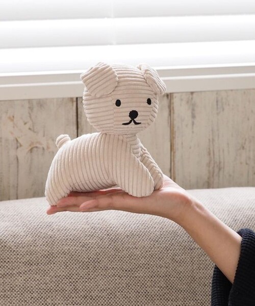 SHIPS(シップス)の「BON TON TOYS:Snuffy Corduroy ぬいぐるみ(その他・キッズ・シルバーグレー・ONE SIZE)」の2枚目の写真