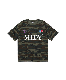 TEAM MIDY カモ半袖Tシャツ