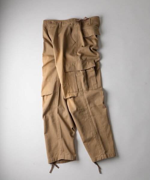 WHO'S WHO gallery(フーズフーギャラリー)の「【26AW LOOK掲載品番】【KOOKY'N】M65PT(カーゴパンツ・メンズ・ベージュ/ネイビー/ブラック・FREE)」の22枚目の写真