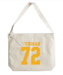 Ol' Basics(オール・ベーシックス) ショルダーバッグ キャンバス ロゴ ナンバリング プリント 鞄 BAG アメカジ メンズ レディース ユニセックス