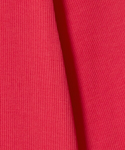 UNITED ARROWS（ユナイテッドアローズ）の「コットン テレコ 5分袖 カットソー（Tシャツ/カットソー・レディース・ダークブラウン/ホワイト/ピンク/ブラック・FREE）」の13枚目の写真