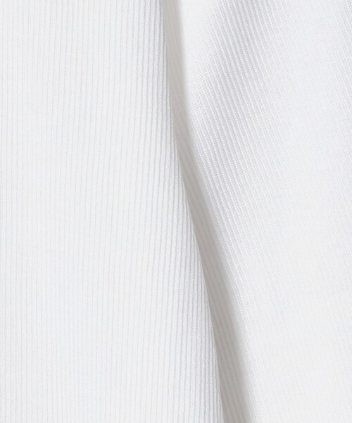 UNITED ARROWS（ユナイテッドアローズ）の「コットン テレコ 5分袖 カットソー（Tシャツ/カットソー・レディース・ダークブラウン/ホワイト/ピンク/ブラック・FREE）」の16枚目の写真