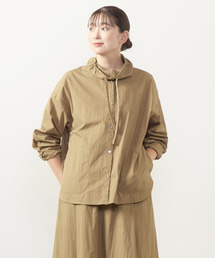 MELROSE claire | 【スタンドカラーシャツブルゾン】(その他アウター)