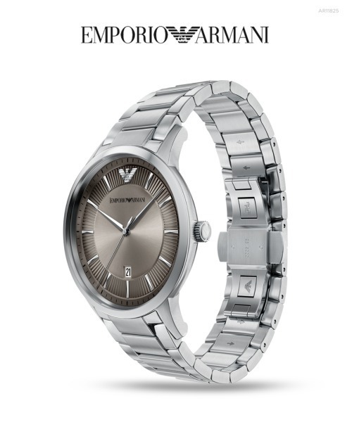 EMPORIO ARMANI(エンポリオアルマーニ)の「エンポリオ・アルマーニ 腕時計 メンズ アナログ ステンレス AR11825(アナログ腕時計・メンズ・シルバー・FREE)」の9枚目の写真
