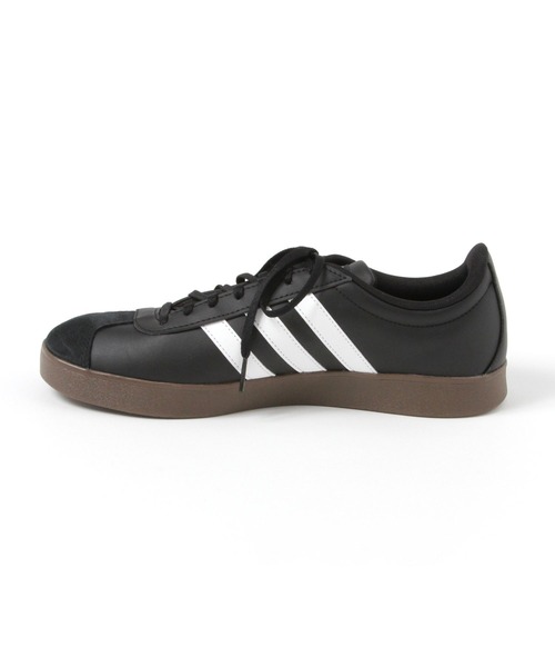 adidas(アディダス)の「【adidas/アディダス】VL コートベース U(MEN) / 656404(スニーカー・メンズ・ホワイト/ブラック・MEDIUM/LARGE)」の3枚目の写真