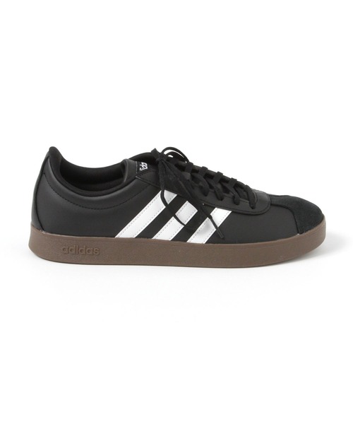 adidas(アディダス)の「【adidas/アディダス】VL コートベース U(MEN) / 656404(スニーカー・メンズ・ホワイト/ブラック・MEDIUM/LARGE)」の4枚目の写真