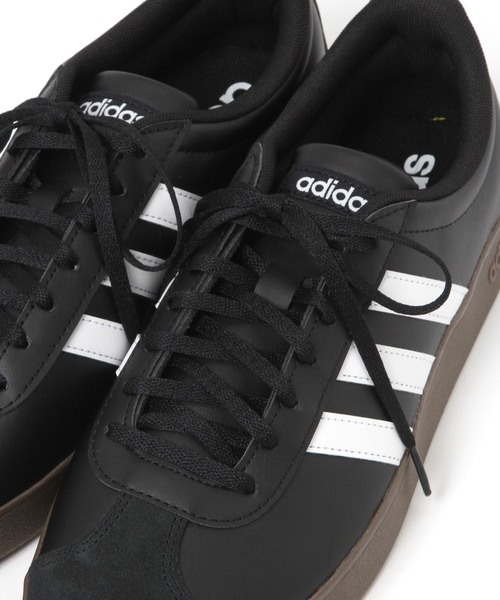 adidas(アディダス)の「【adidas/アディダス】VL コートベース U(MEN) / 656404(スニーカー・メンズ・ホワイト/ブラック・MEDIUM/LARGE)」の8枚目の写真