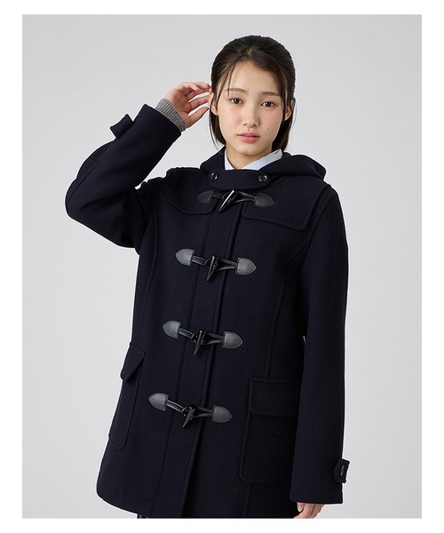 EASTBOY(イーストボーイ)の「ダッフルコート 制服 スクールコート 中学生 高校生(ダッフルコート・キッズ・ネイビー・11号/9号/13号/7号)」の1枚目の写真