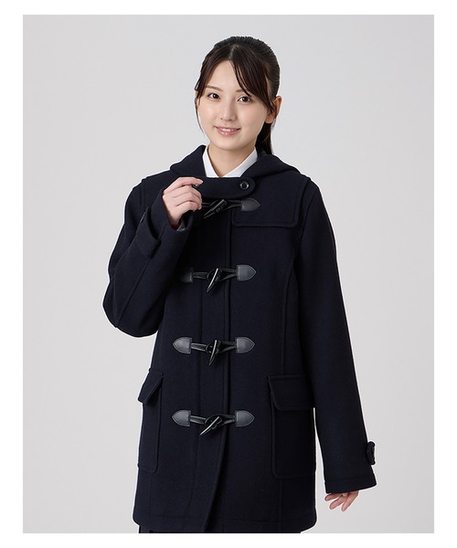 EASTBOY(イーストボーイ)の「ダッフルコート 制服 スクールコート 中学生 高校生(ダッフルコート・キッズ・ネイビー・11号/9号/13号/7号)」の10枚目の写真