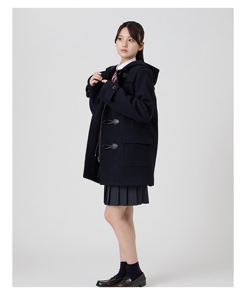 EASTBOY(イーストボーイ)の「ダッフルコート 制服 スクールコート 中学生 高校生(ダッフルコート・キッズ・ネイビー・11号/9号/13号/7号)」の15枚目の写真