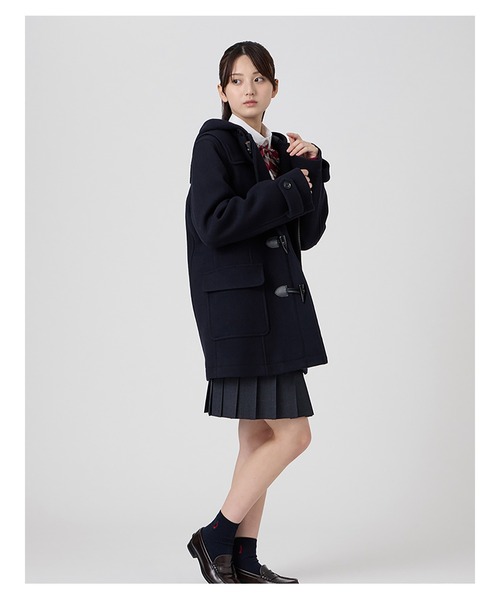 EASTBOY(イーストボーイ)の「ダッフルコート 制服 スクールコート 中学生 高校生(ダッフルコート・キッズ・ネイビー・11号/9号/13号/7号)」の16枚目の写真