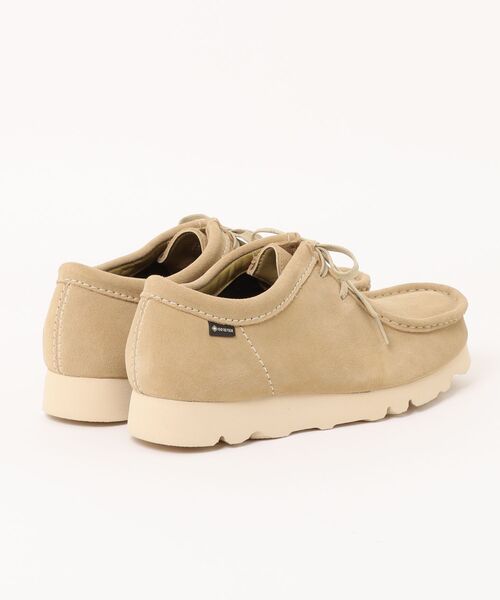 Clarks(クラークス)の「Clarks/クラークス/Wallabee GTX(モカシン/デッキシューズ・メンズ・ベージュ・8.5/7.5/8/9)」の2枚目の写真