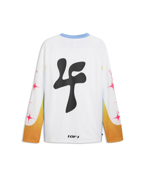 PUMA(プーマ)の「PUMA プーマ メンズ バスケットボール LAFRANCE HEEM AEROSPACE MOTO ジャージ(Tシャツ/カットソー・メンズ・ホワイト系・LARGE/MEDIUM/X-SMALL/SMALL/X-LARGE)」の5枚目の写真