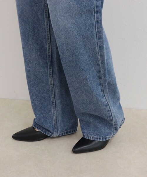 fredy emue(フレディエミュ)の「Soft color straight Denim(デニムパンツ・レディース・ブルー/ラベンダー・36/38)」の22枚目の写真