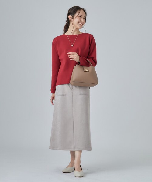 SHOO・LA・RUE(シューラルー)の「【2WAY】ベルトデザインショルダーバッグ(ショルダーバッグ・レディース・ベージュ/ピンク系/ブラック・00)」の9枚目の写真