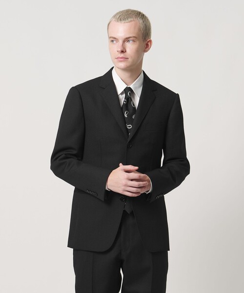 UNITED ARROWS & SONS(ユナイテッドアローズアンドサンズ)の「<UNITED ARROWS & SONS by MASATAKA HATTORI> NARROW S 3B/ジャケット(テーラードジャケット・メンズ・ブラック/ネイビー・50/52/48/46/44)」の3枚目の写真