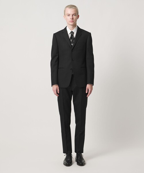 UNITED ARROWS & SONS(ユナイテッドアローズアンドサンズ)の「<UNITED ARROWS & SONS by MASATAKA HATTORI> NARROW S 3B/ジャケット(テーラードジャケット・メンズ・ブラック/ネイビー・50/52/48/46/44)」の4枚目の写真