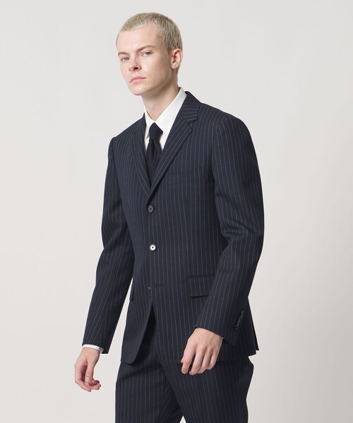 UNITED ARROWS & SONS(ユナイテッドアローズアンドサンズ)の「<UNITED ARROWS & SONS by MASATAKA HATTORI> NARROW S 3B/ジャケット(テーラードジャケット・メンズ・ブラック/ネイビー・50/52/48/46/44)」の6枚目の写真