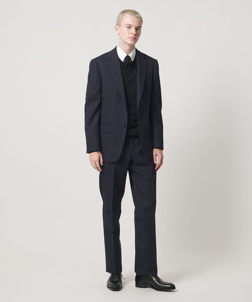 UNITED ARROWS & SONS(ユナイテッドアローズアンドサンズ)の「<UNITED ARROWS & SONS by MASATAKA HATTORI> NARROW S 3B/ジャケット(テーラードジャケット・メンズ・ブラック/ネイビー・50/52/48/46/44)」の9枚目の写真