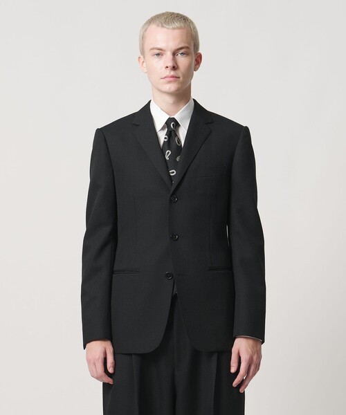 UNITED ARROWS & SONS(ユナイテッドアローズアンドサンズ)の「<UNITED ARROWS & SONS by MASATAKA HATTORI> NARROW S 3B/ジャケット(テーラードジャケット・メンズ・ブラック/ネイビー・50/52/48/46/44)」の10枚目の写真
