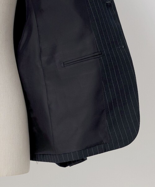 UNITED ARROWS & SONS(ユナイテッドアローズアンドサンズ)の「<UNITED ARROWS & SONS by MASATAKA HATTORI> NARROW S 3B/ジャケット(テーラードジャケット・メンズ・ブラック/ネイビー・50/52/48/46/44)」の18枚目の写真