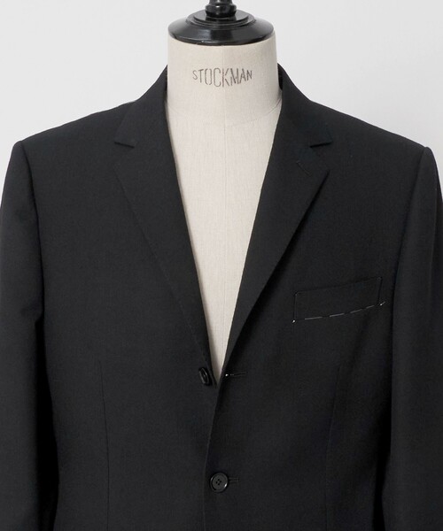 UNITED ARROWS & SONS(ユナイテッドアローズアンドサンズ)の「<UNITED ARROWS & SONS by MASATAKA HATTORI> NARROW S 3B/ジャケット(テーラードジャケット・メンズ・ブラック/ネイビー・50/52/48/46/44)」の21枚目の写真