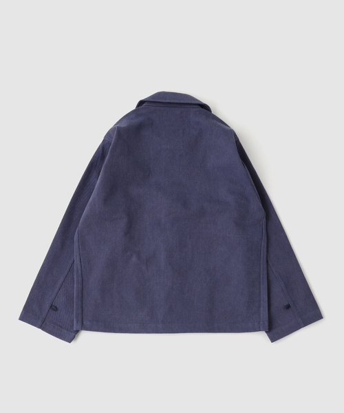 WISM(ウィズム)の「Estudio Niksen / エストゥディオ・ニクセン Plain Chore Jacket(カバーオール・メンズ・ブルー・1)」の7枚目の写真