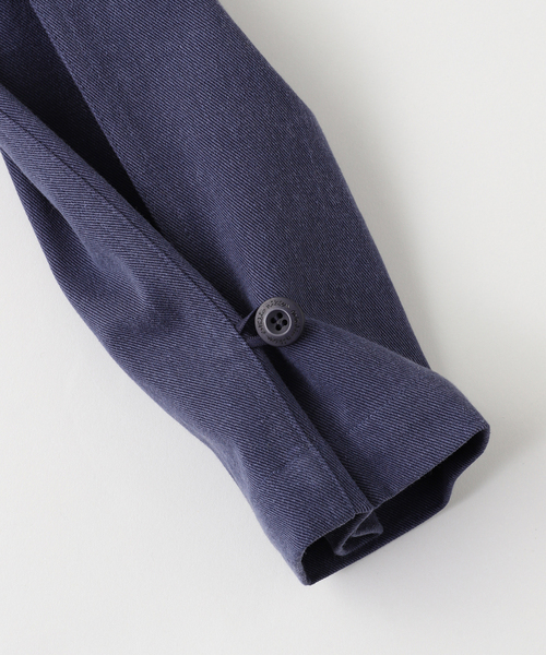 WISM(ウィズム)の「Estudio Niksen / エストゥディオ・ニクセン Plain Chore Jacket(カバーオール・メンズ・ブルー・1)」の5枚目の写真