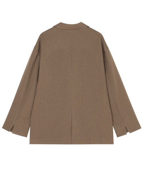 TOKYO SHIRTS(トウキョウシャツ)の「ジャコット テーラード ダブル ジャケット レディース(テーラードジャケット・レディース・グレー・M)」の9枚目の写真