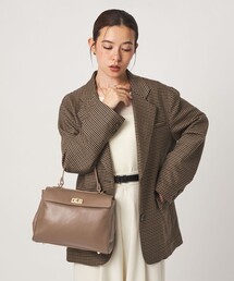 <PRATO MADE IN ITALY>フラップ ワンハンドルバッグ