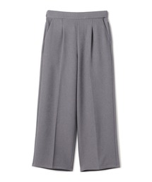 【anyfee/大きいサイズ】ウーリッシュセミワイドパンツ/イージーケア《セットアップ対応/上下別売り》