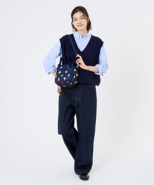 Miffy( ミッフィー)の「【LeSportsac×Miffy】SMALL JENNI ミッフィーネイビーポルカドット(ショルダーバッグ・レディース・ブルー・FREE)」の10枚目の写真